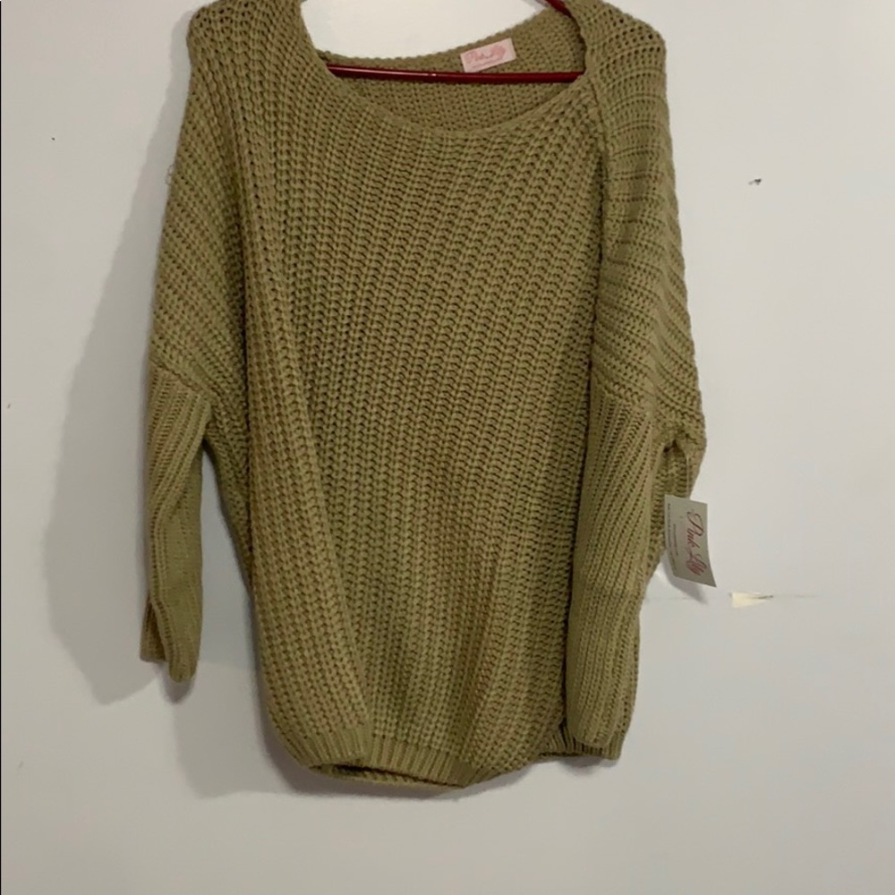 Tan sweater